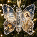 🦋💵 Christmas Cash Gift Butterfly Ornament – Holiday Money Holder Keepsake 🎄✨