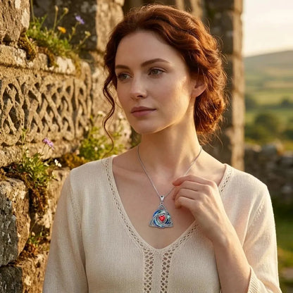 ♾️Hot sale 50% OFF🎁💖Birthstone Celtic Knot Necklace for Women